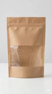 Doypack 210x310, fenêtre CRAFT, 2000ml 12 g